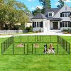 BestMassage Dog Playpen 24/32/40 Inch Heavy Duty Playpen Pen Dog Fence Dog Kennel with Doors Indoor Outdoor Pet Exercise Pen Puppy Playpen - 2 of 4