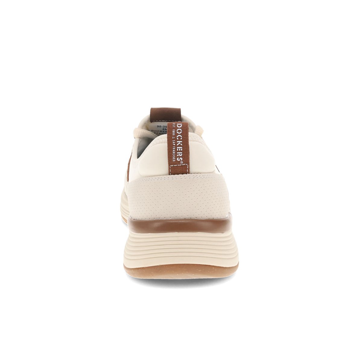 Мужские Dockers Mens Adan Casual Lace-Up Sneaker, Off White/Tan, Size 11 — фото 3