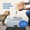 DOMETOUR Smart Litter Box Wide Opening Cat Litter Box Cat Toilet - 3 of 4