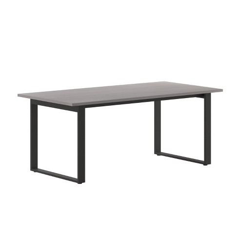 Flash Furniture Commercial 72x36 Conference Table With Laminate Top And ...