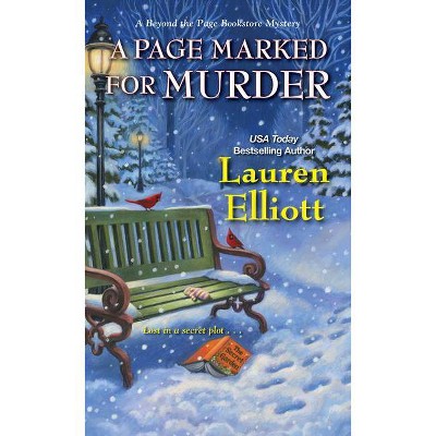 A Page Marked for Murder - (Beyond the Page Bookstore Mystery) by  Lauren Elliott (Paperback)