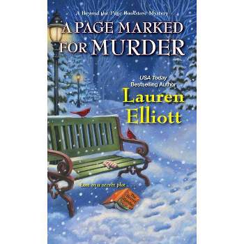 A Page Marked for Murder - (Beyond the Page Bookstore Mystery) by  Lauren Elliott (Paperback)