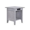 AFI Furnishings Nantucket End Table Set of 2 with Charger DW - 4 of 4