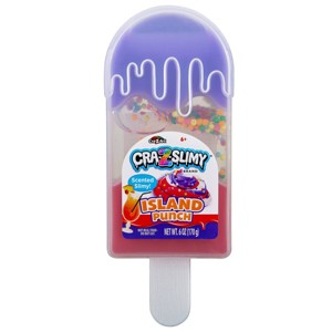Cra-Z-Slimy Island Punch Scented Slime with Popsicle Shaped Container - 1 of 4