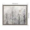 Amanti Art Snowy Habitat I (Owl) by Alicia Ludwig Canvas Wall Art Print Framed 20 x 16-in. - 4 of 4
