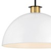 Crystorama Lighting Gigi 1 - Light Pendant in  Black/Aged Brass - 3 of 4