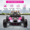24V Ride on Car for Kids, Kids Electric Car with Remote Control, Electric Ride on Toys with Bluetooth LED Lights for Kids 3-8 Years - 4 of 4
