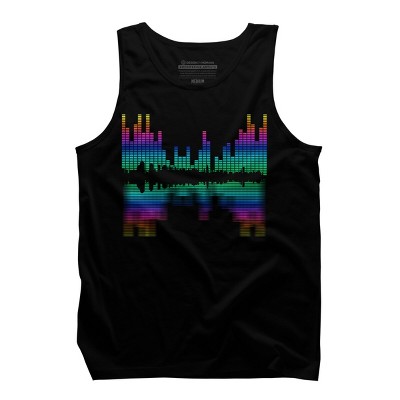 Men's Design By Humans City of Sounds By clingcling Tank Top