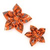 The Worthy Dog Halloween Bones Flower - Adjustable Pet Collar Accessory - 4 of 4