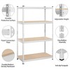 Yaheetech 4 Tiers Storage Shelf Metal Shelving Unit Steel Frame - 4 of 4