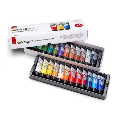 Kingart 24ct 22ml Acrylic Paint Set