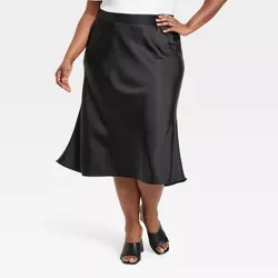 Women's Satin Skirt - Ava & Viv™