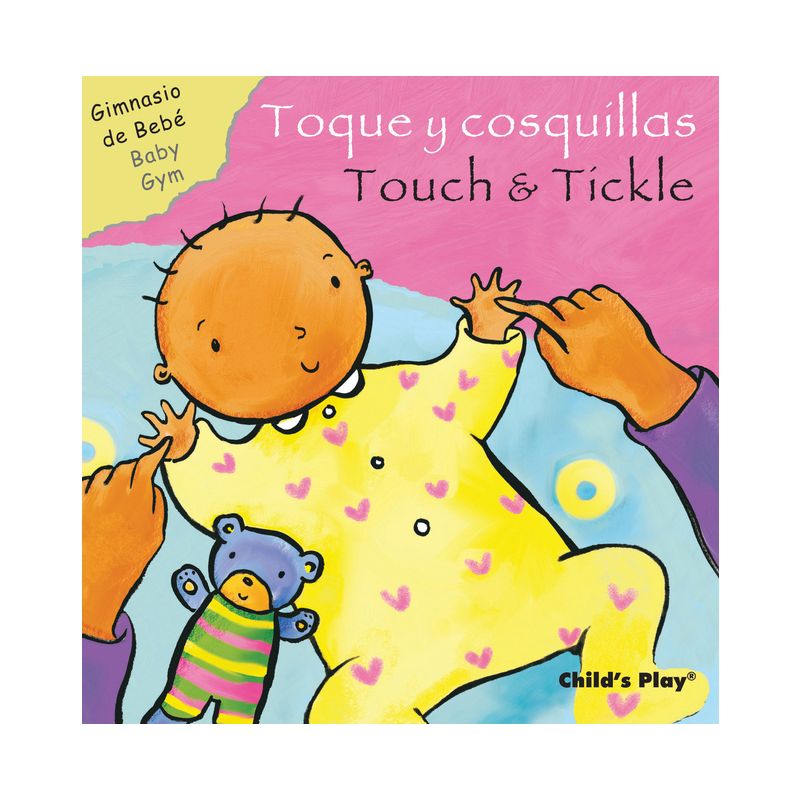 Toque Y Cosquillas/Touch & Tickle - (Gimnasio de Bebé/Baby Gym) (Board Book), 1 of 2