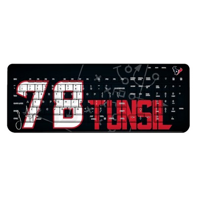 NFL Houston Texans Players Game Tactic Wireless USB Keyboard