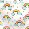 Tadpoles 4-Piece Rainbow Sheet Set | 1 Full Flat Sheet, 1 Full Fitted Sheet & 2 Queen Pillowcases - 3 of 3