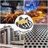 Yescom 10 Ton Hydraulic Knockout Punch Set 1/2" to 2" 6-Die Conduit Hole Puncher for Metal - Yellow - 3 of 4