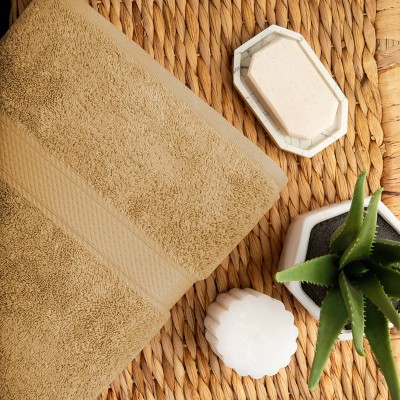 Luxury Toast Egyptian Cotton Heavyweight Bath Towel Set of 2