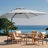 Hyleory 9x9 ft. Squire Cantilever Umbrella - 3 of 4