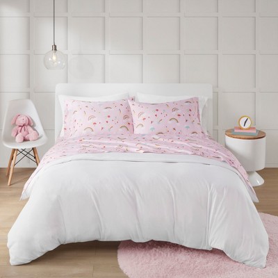 Wrinkle-Free Novelty Printed Microfiber Sheet Set for Kids