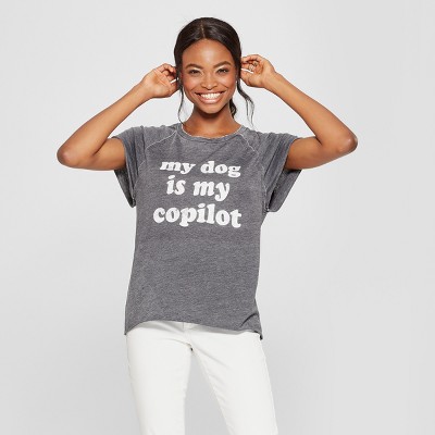 Womens My Dog is My Co-Pilot Graphic Tank Top - Grayson Threads ...