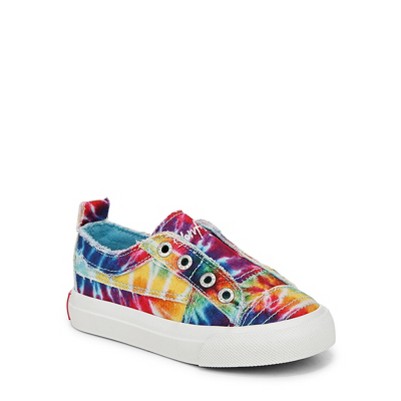 rainbow tie dye canvas