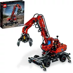 LEGO Technic Material Handler 42144 Crane Model Building Kit