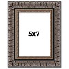 PosterPalooza | Photo Size Ornate Black Picture Frame - UV Acrylic, Foam Board Backing, Hanging Hardware - 2 of 4