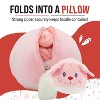 Mochi Bunny Adult Snugible Blanket Hoodie & Pillow - 3 of 4