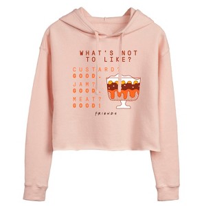 Women's - Friends - Whats Not To Like Parfait Cropped Graphic Hoodie - 1 of 4