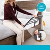 Stander 30 inch Safety Bed Rail, Adult Swing-down Guard Rail for Seniors, Black - 3 of 4