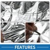 Unique Bargains Front Half Car Cover Aluminum Film - 4 of 4