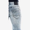 X RAY Slim Jean Shorts for Men, Men's Stretch Casual Denim Shorts Slim Fit, Distressed, Rolled Up Cuff Bermuda Short - 4 of 4