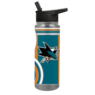 NHL San Jose Sharks 24oz Thirst Hydration Water Bottle