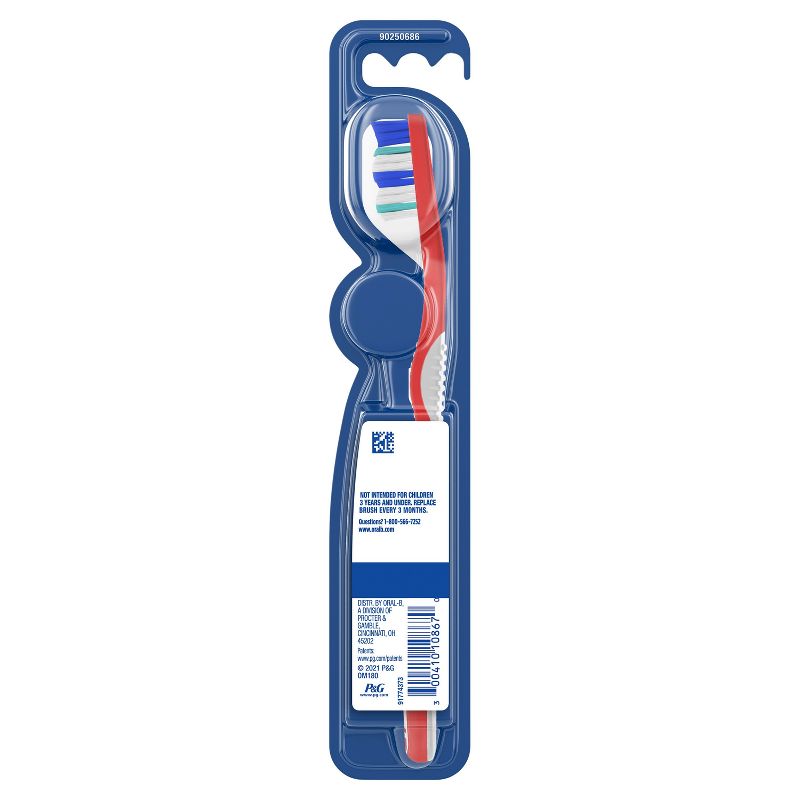 Oral-B Healthy Clean Soft Bristle Manual Toothbrush - 1ct, 4 of 11