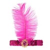 Unique Bargains Women's Feather Faux Diamond Sequins Headband 1 Pc - 3 of 4