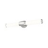 Cooper 25" LED Vanity Light - Dimmable, Damp Rated, Art Deco Style, Brushed Nickel Finish - 4 of 4