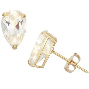 Designs By Gioelli 10K Gold Gemstone Stud Earrings - 1 of 2