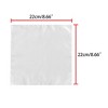 INSPIRE CHIC Men's Wedding Party Solid Color Self-Folded Pocket Squares - 3 of 4