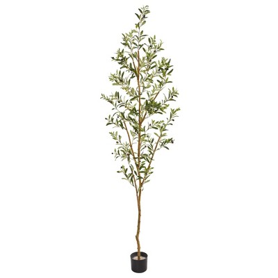 Photo 1 of -SEE NOTES-Nearly Natural 82” Artificial Olive Tree
