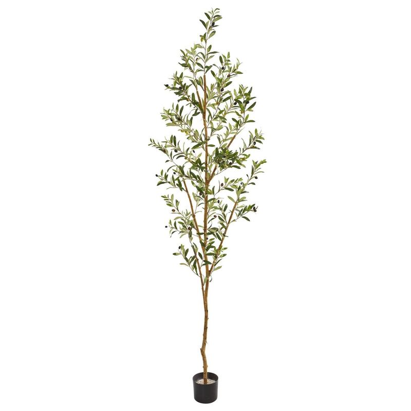 Nearly Natural 82” Artificial Olive Tree, 1 of 4