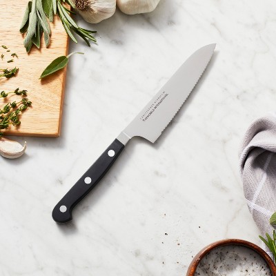 Christopher Kimball Edition 5.5-inch Serrated Stainless Steel Prep Knife