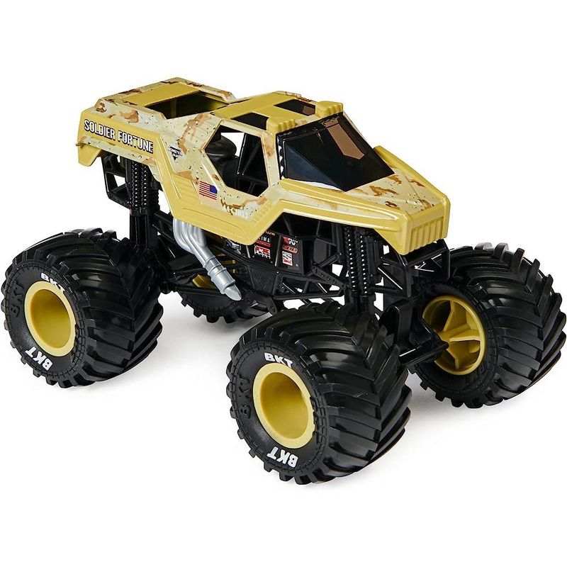 Monster Jam, Official Soldier Fortune Monster Truck, Collector Die-Cast Vehicle, 1:24 Scale, 2 of 4