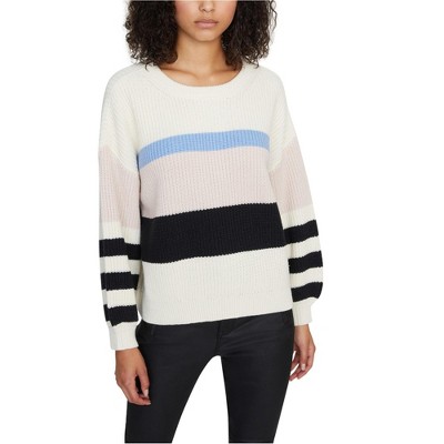 Sanctuary Clothing Womens Stripe Pullover Sweater