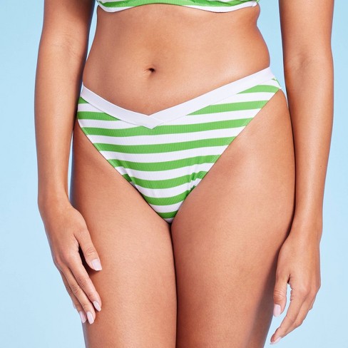 Women's Ribbed Hipster Bikini Bottom - Shade & Shore™ : Target