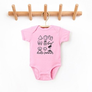 The Juniper Shop Hello Summer Chart Baby Bodysuit - 1 of 2
