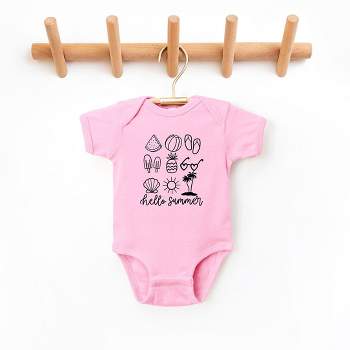 The Juniper Shop Hello Summer Chart Baby Bodysuit