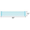 Big Dot of Happiness Blue Stripes - Petite Simple Party Paper Table Runner - 12 x 60 inches - 3 of 4