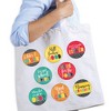 Big Dot of Happiness Class Reunion - 3 inch School Reunion Party Badge - Pinback Buttons - Set of 8 - 2 of 4