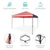 Best Choice Products 8x8ft Easy Setup Pop Up Canopy w/ 1-Button Setup, Wheeled Case, 4 Weight Bags - 4 of 4