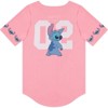 Ladies Lilo and Stitch Shirt - Ladies Classic Lilo and Stitch Baseball Jersey - Disney Lilo and Stitch Mesh Jersey - 2 of 4